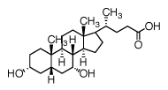 Chenodeoxycholicacid Structure